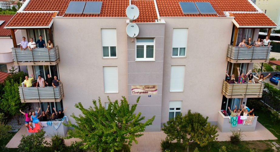 Appartementen groepsfoto Appartementen groepsfoto